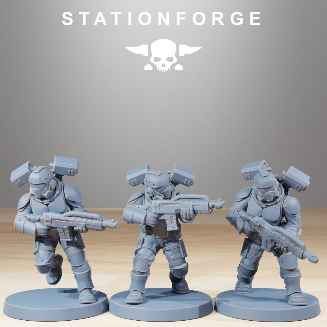 Vaskar Skyfire - Compatible with Warhammer 40K - by Station Forge - Tabletop RPG Miniature - Roleplaying 3D Printed Fantasy Mini