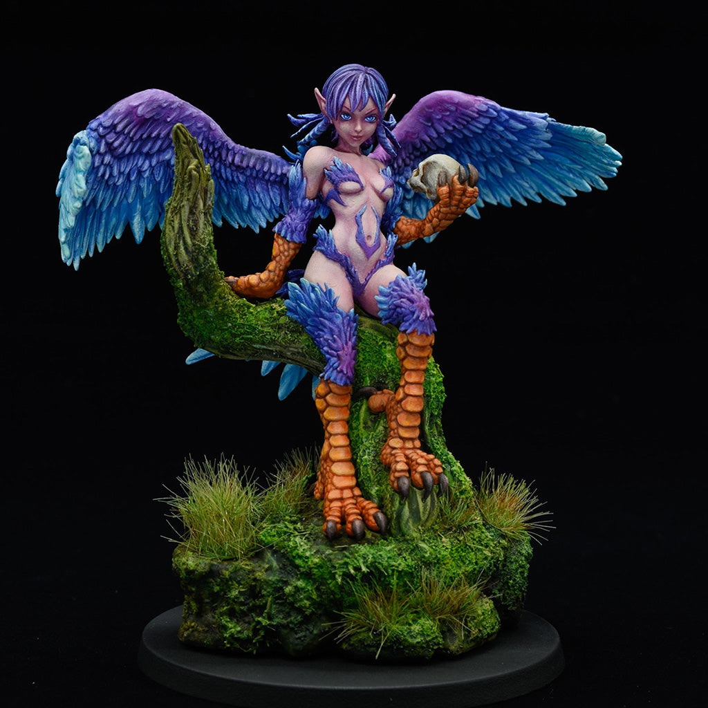 Vivi The Harpy - by RAW- Tabletop RPG Miniature - Roleplaying 3D Printed Fantasy Mini