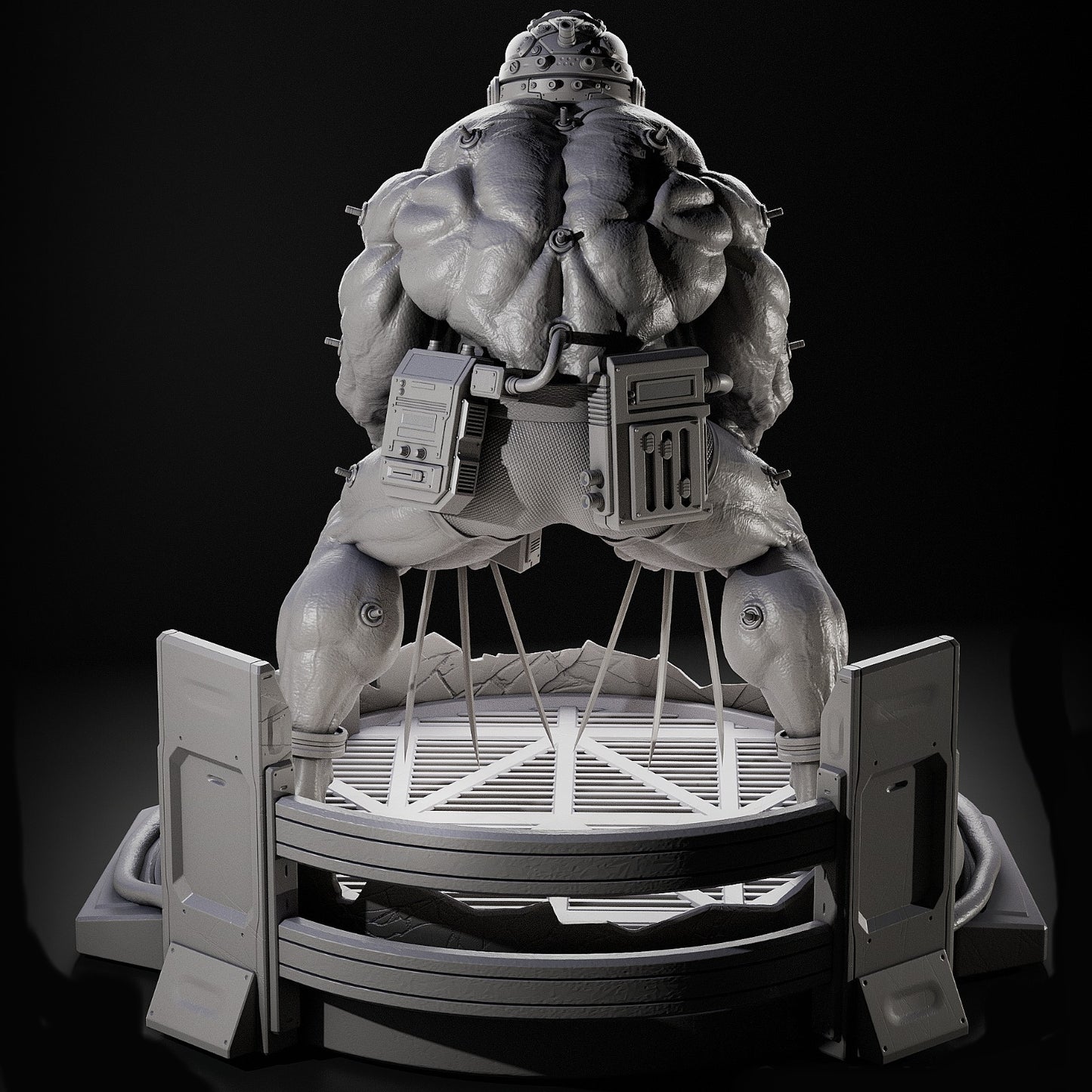 Weapon X Sculpture (75mm to 500mm) - Unassembled/Unpainted/3D Print