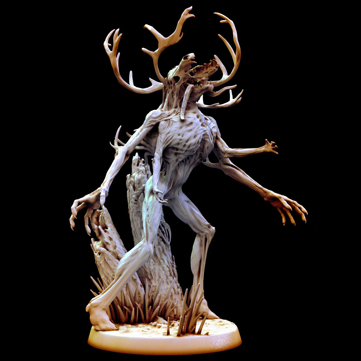 Wendigo Pose 2 - Legendary Creature - by Mini Monster Mayhem- Tabletop RPG Miniature - Roleplaying 3D Printed Fantasy Mini