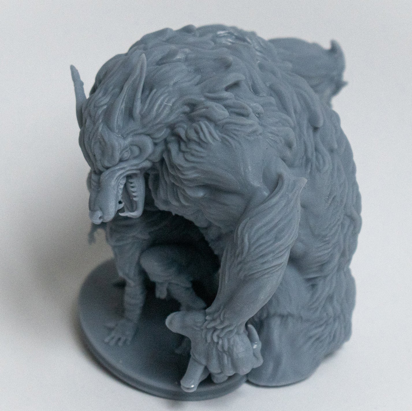 Werewolf Shapeshifter Sculpt - by Nerikson- Tabletop RPG Miniature - Roleplaying 3D Printed Fantasy Mini