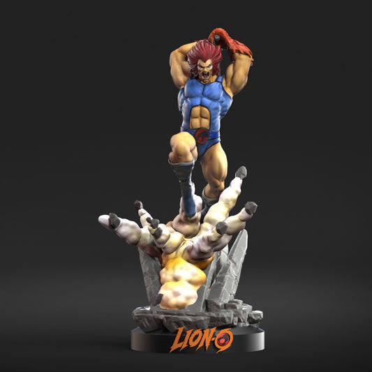 Lion-O Sculpture (75mm to 500mm) - Unassembled/Unpainted/3D Print