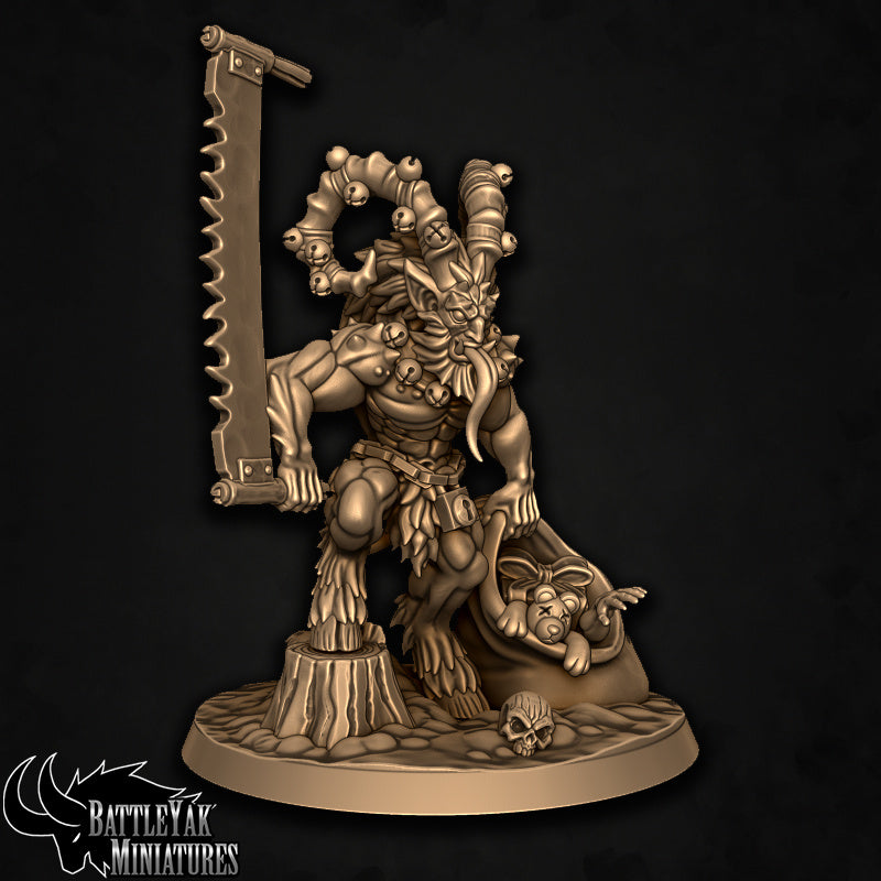 Wintervault Foulwarder - Lord - Dungeons and Dragons - by Battleyak Miniatures - Tabletop RPG Miniature - Roleplaying 3D Printed Fantasy Mini