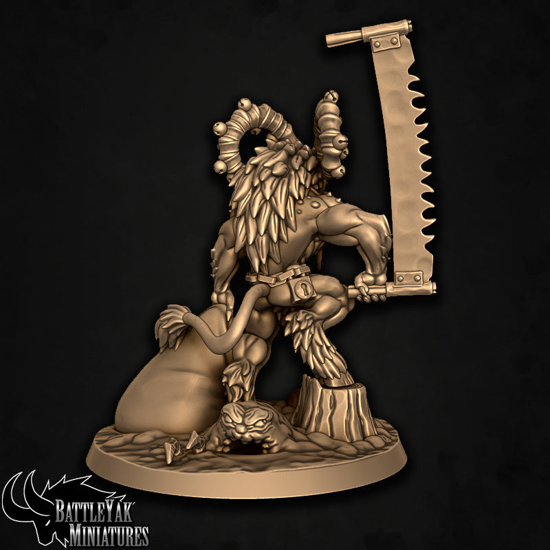 Wintervault Foulwarder - Lord - Dungeons and Dragons - by Battleyak Miniatures - Tabletop RPG Miniature - Roleplaying 3D Printed Fantasy Mini