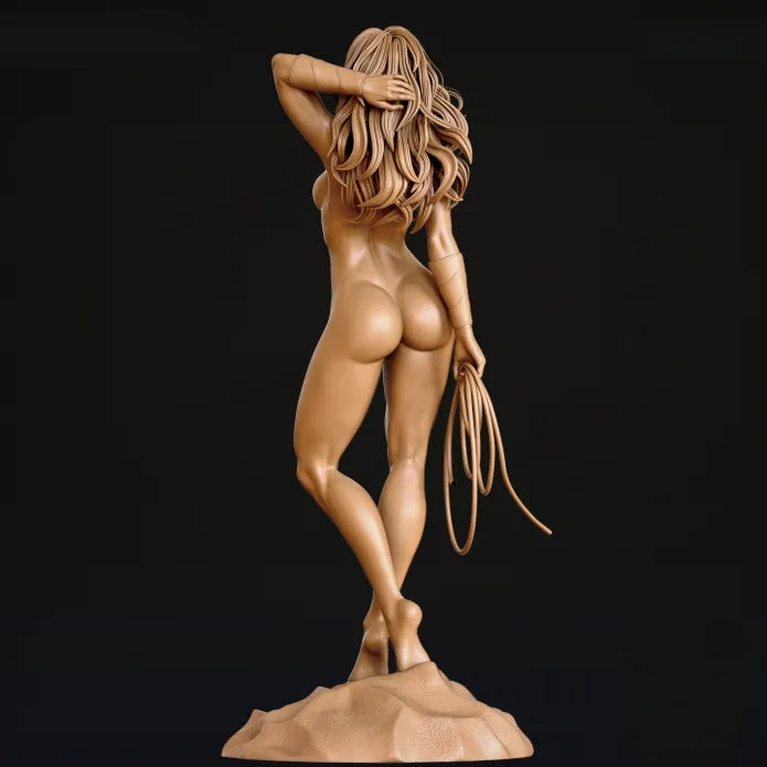 Wonder Woman Summer Swimsuit SFW/NSFW Sculpture (75mm to 500mm) - Unassembled/Unpainted/3D Print