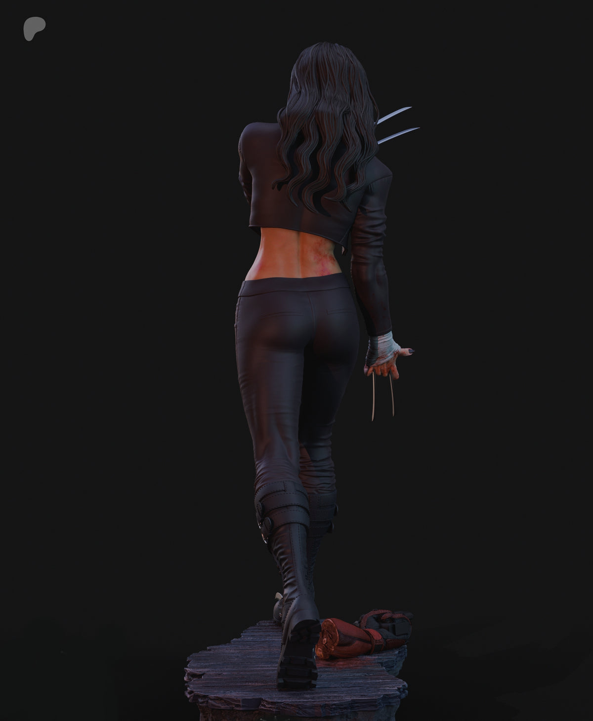 X-23 / Laura Kinney Sculpture (75mm to 500mm) - Unassembled/Unpainted/3D Print