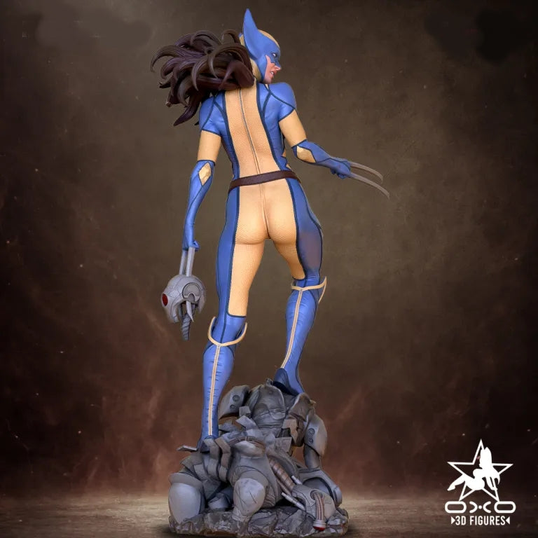 Laura X-23 - Tabletop RPG Miniature - Roleplaying 3D Printed Fantasy Mini