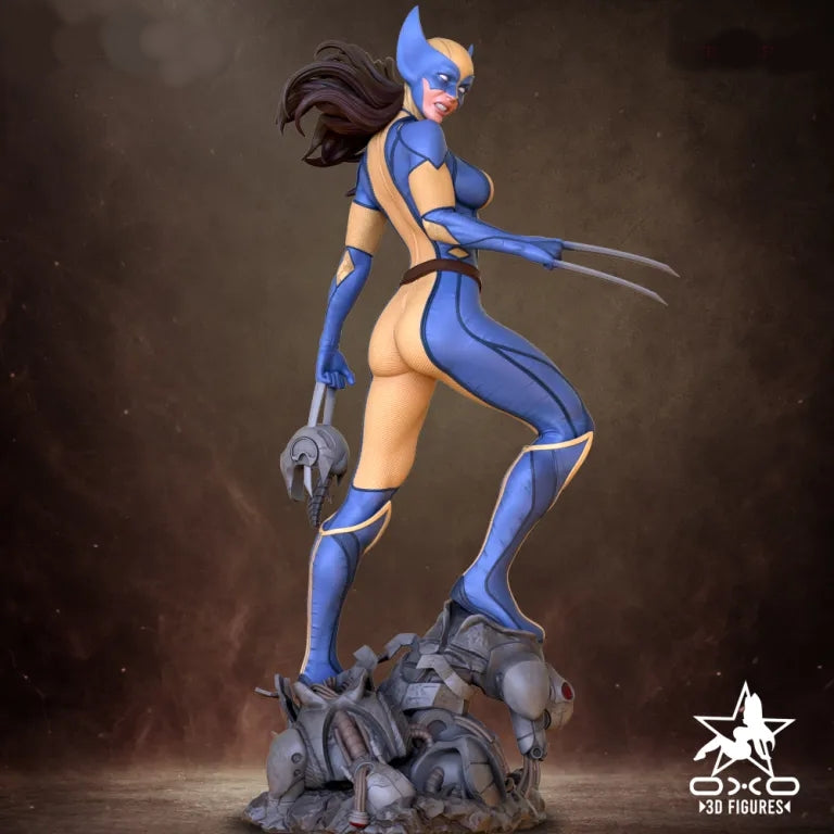 Laura X-23 - Tabletop RPG Miniature - Roleplaying 3D Printed Fantasy Mini