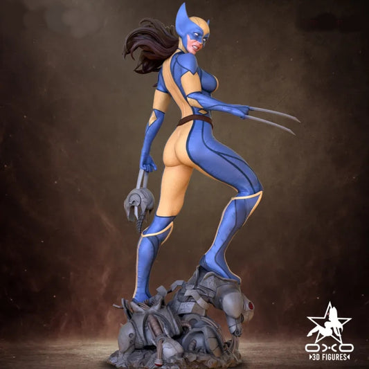 Laura X-23 - Figurine pour jeu de rôle sur table - Miniature fantastique imprimée en 3D