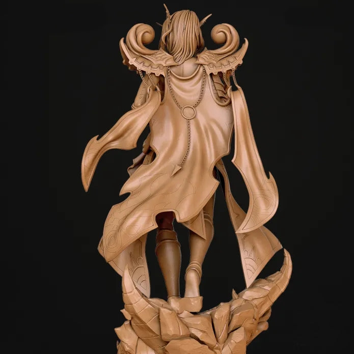 Xalatath NSFW Sculpture (75mm to 500mm) - Unassembled/Unpainted/3D Print