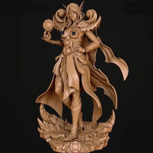 Xalatath NSFW Sculpture (75mm to 500mm) - Unassembled/Unpainted/3D Print