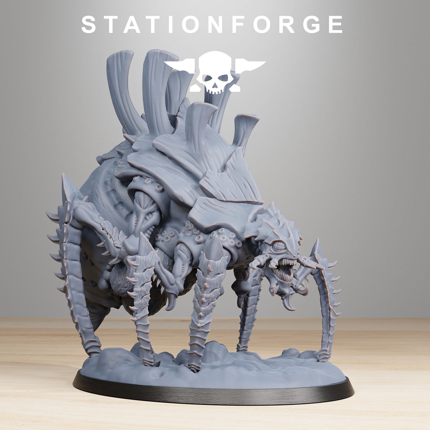 Xenarid Acidsychor - Compatible with Warhammer 40K - by Station Forge - Tabletop RPG Miniature - Roleplaying 3D Printed Fantasy Mini