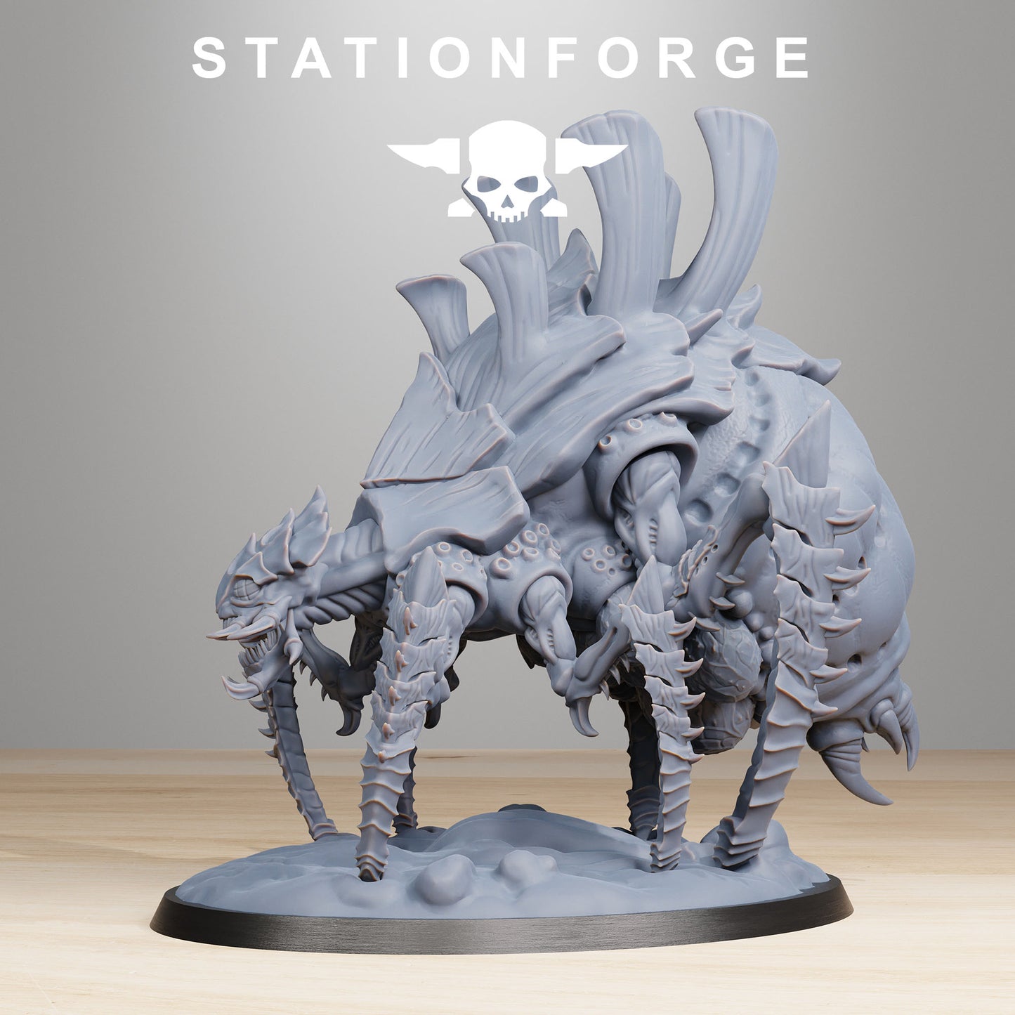 Xenarid Acidsychor - Compatible with Warhammer 40K - by Station Forge - Tabletop RPG Miniature - Roleplaying 3D Printed Fantasy Mini