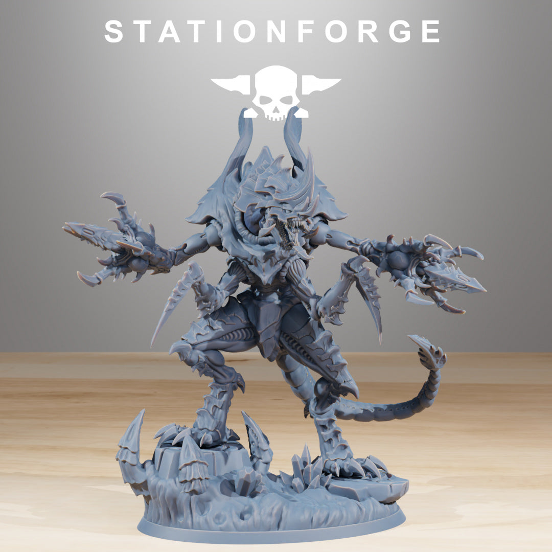 Xenarid Devourers - Compatible with Warhammer 40K - by Station Forge - Tabletop RPG Miniature - Roleplaying 3D Printed Fantasy Mini