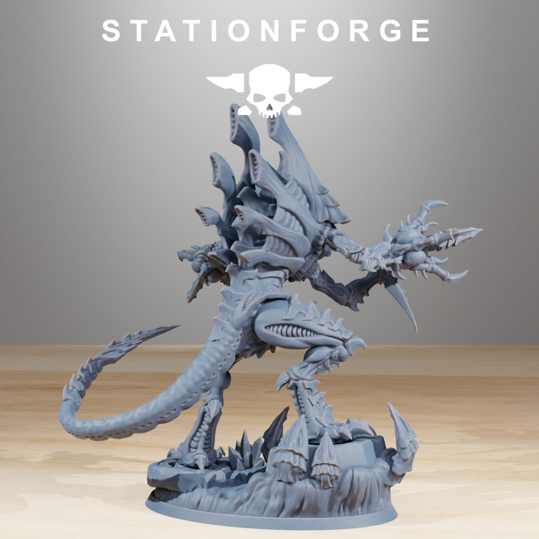 Xenarid Devourers - Compatible with Warhammer 40K - by Station Forge - Tabletop RPG Miniature - Roleplaying 3D Printed Fantasy Mini