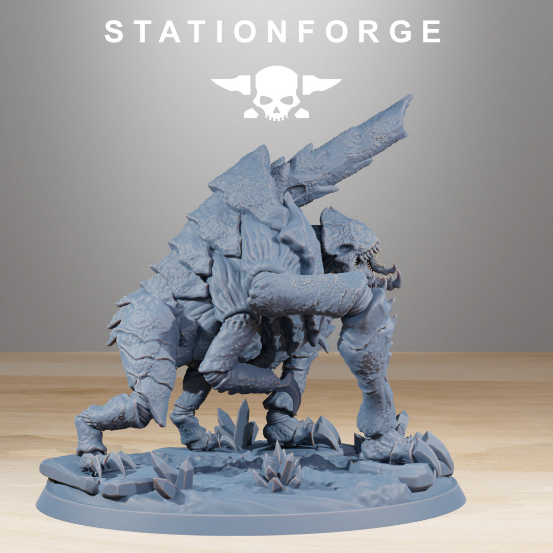 Xenarid Fluxus - Compatible with Warhammer 40K - by Station Forge - Tabletop RPG Miniature - Roleplaying 3D Printed Fantasy Mini