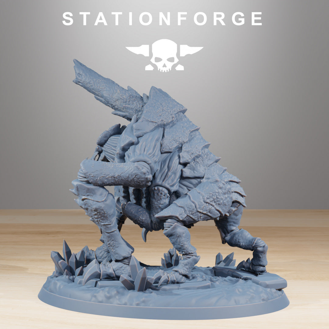 Xenarid Fluxus - Compatible with Warhammer 40K - by Station Forge - Tabletop RPG Miniature - Roleplaying 3D Printed Fantasy Mini