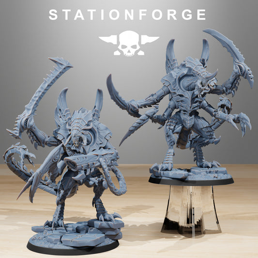 Xenarid Nyxar - Compatible with Warhammer 40K - by Station Forge - Tabletop RPG Miniature - Roleplaying 3D Printed Fantasy Mini