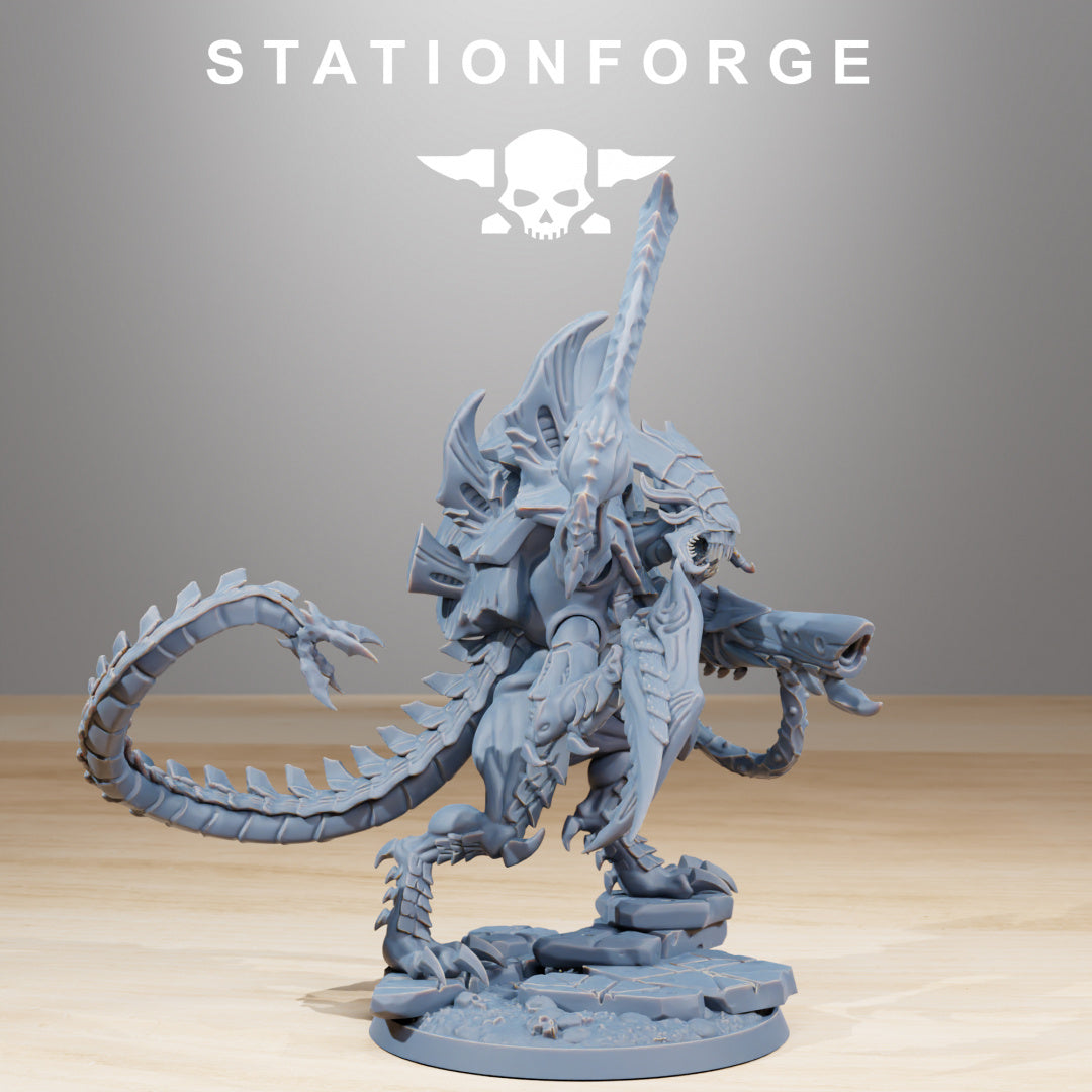 Xenarid Nyxar - Compatible with Warhammer 40K - by Station Forge - Tabletop RPG Miniature - Roleplaying 3D Printed Fantasy Mini