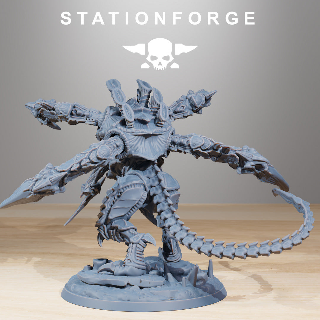 Xenarid Ravage Howler - Compatible with Warhammer 40K - by Station Forge - Tabletop RPG Miniature - Roleplaying 3D Printed Fantasy Mini