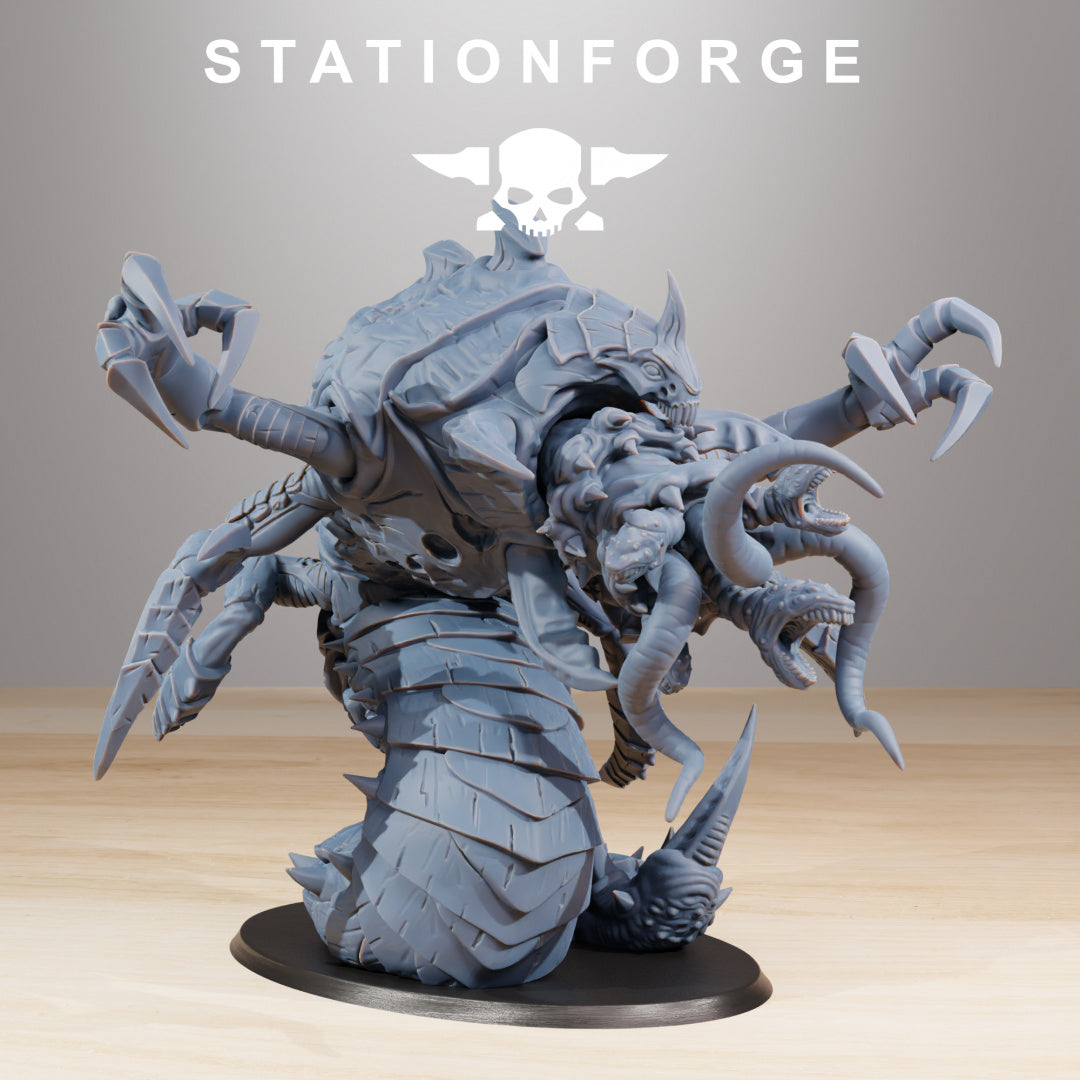 Xenarid Sentinel - Compatible with Warhammer 40K - by Station Forge - Tabletop RPG Miniature - Roleplaying 3D Printed Fantasy Mini