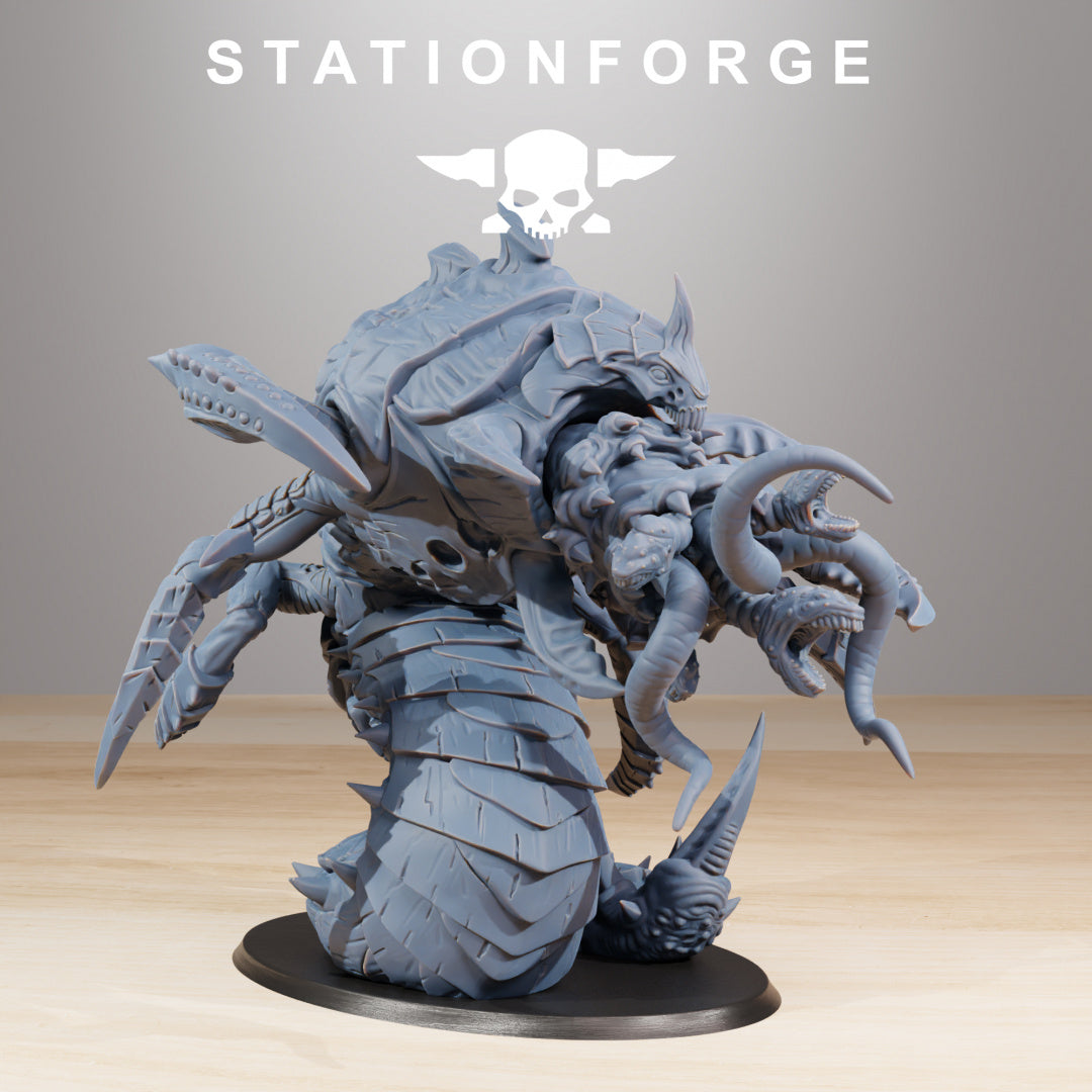 Xenarid Sentinel - Compatible with Warhammer 40K - by Station Forge - Tabletop RPG Miniature - Roleplaying 3D Printed Fantasy Mini