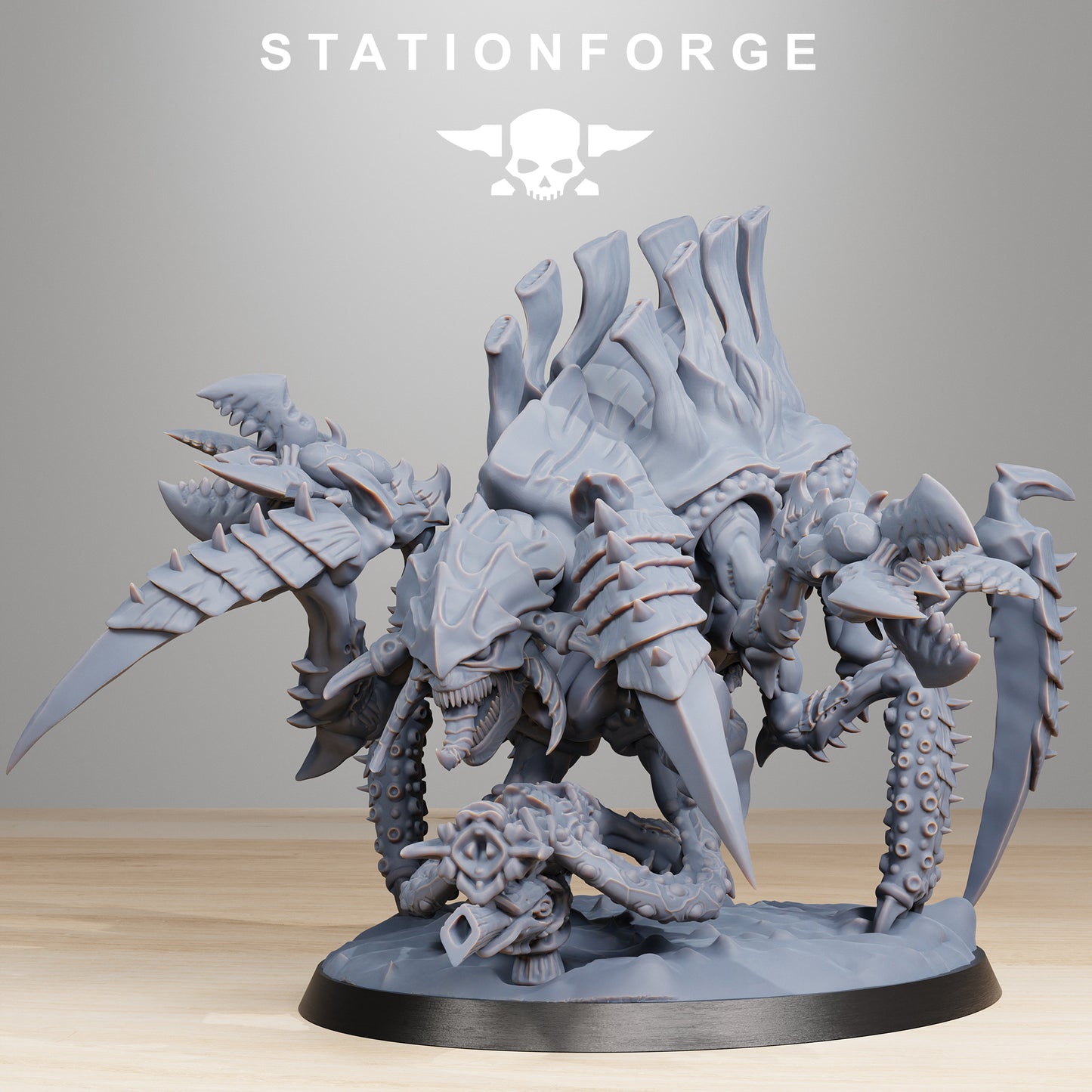 Xenarid Tygorthon - Compatible with Warhammer 40K - by Station Forge - Tabletop RPG Miniature - Roleplaying 3D Printed Fantasy Mini