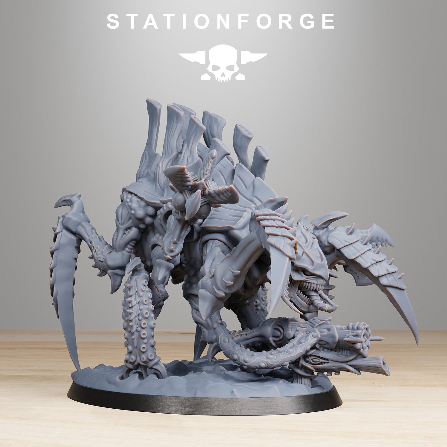 Xenarid Tygorthon - Compatible with Warhammer 40K - by Station Forge - Tabletop RPG Miniature - Roleplaying 3D Printed Fantasy Mini