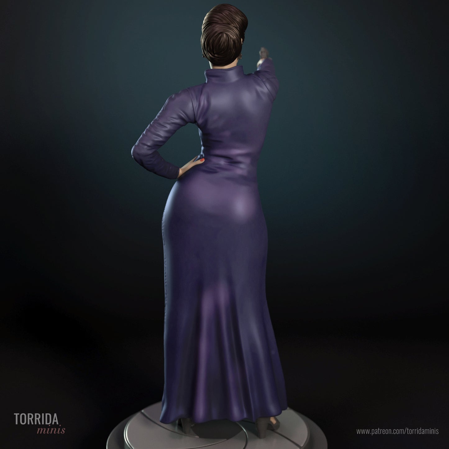 Xenia Onatopp Sculpture(75mm to 500mm) - Unassembled/Unpainted/3D Print