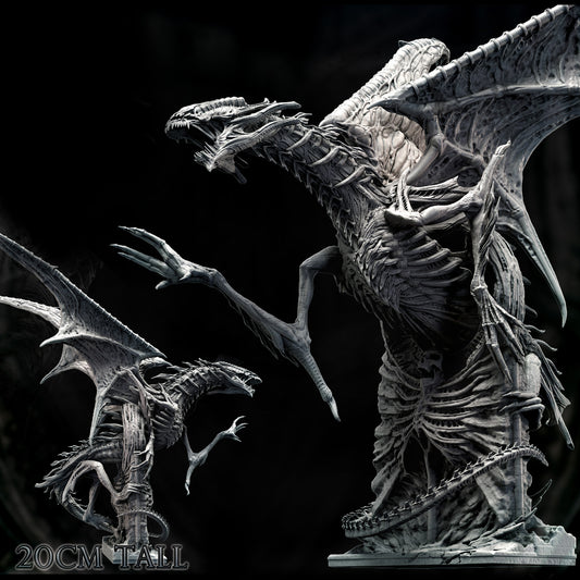 Xeno Lind Worm - Pose 2 - Alien Dragon/Space Dragon - Spelljammers - by Mini Monster Mayhem- Tabletop RPG Miniature - Roleplaying 3D Printed Fantasy Mini