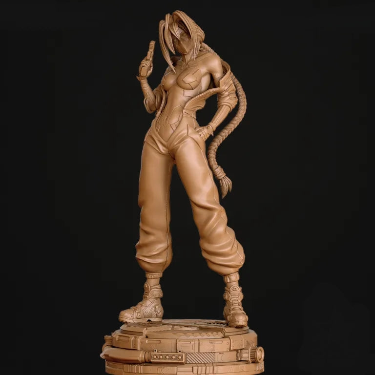 Talia Yang Sculpture (75mm to 500mm) - Unassembled/Unpainted/3D Print