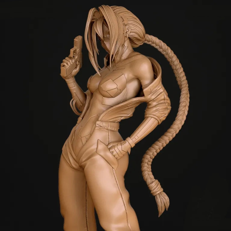 Talia Yang Sculpture (75mm to 500mm) - Unassembled/Unpainted/3D Print