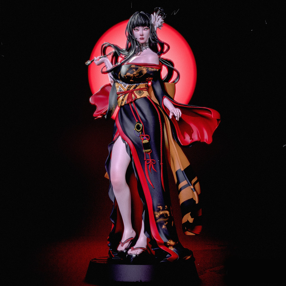 Yotsuyu SFW/NSFW Sculpture(75mm to 500mm) - Unassembled/Unpainted/3D Print