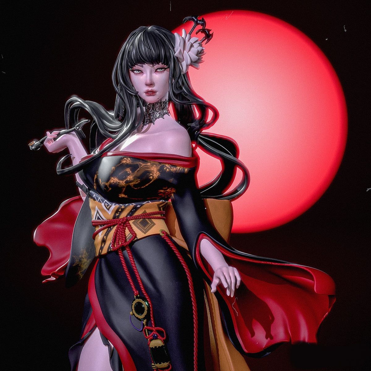 Yotsuyu SFW/NSFW Sculpture(75mm to 500mm) - Unassembled/Unpainted/3D Print