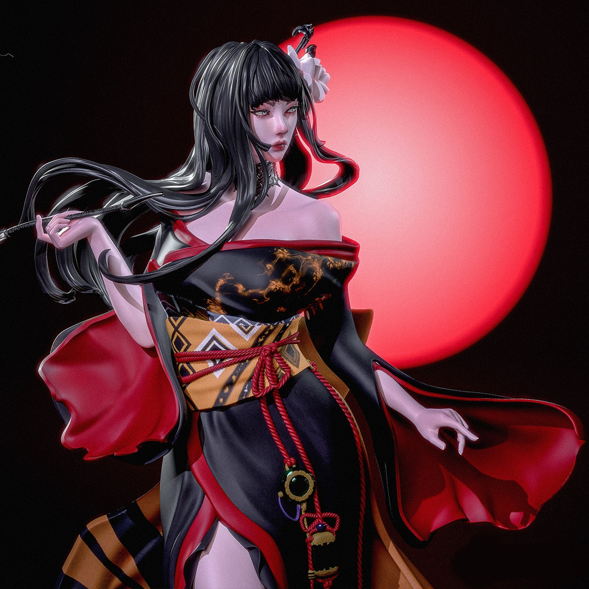 Yotsuyu SFW/NSFW Sculpture(75mm to 500mm) - Unassembled/Unpainted/3D Print