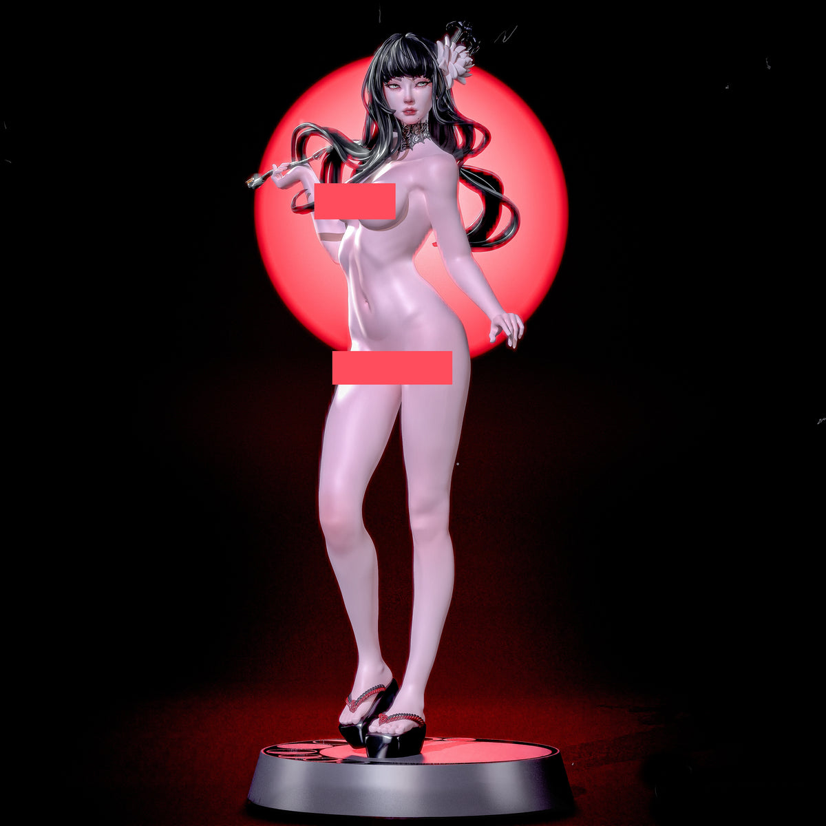 Yotsuyu SFW/NSFW Sculpture(75mm to 500mm) - Unassembled/Unpainted/3D Print