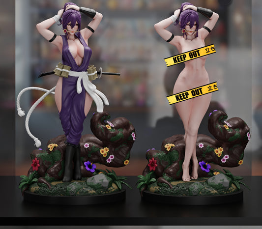 Yuzuriha Sculpture (75mm to 500mm) - Unassembled/Unpainted/3D Print