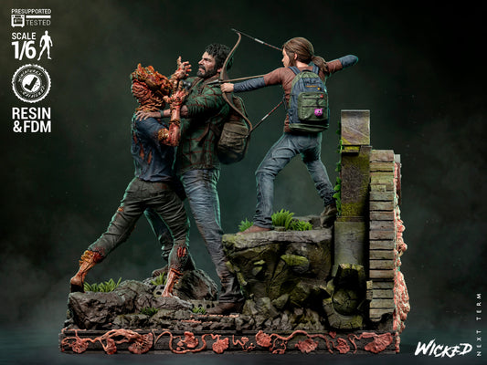 Last of Us Diorama (75mm to 500mm) - Unassembled/Unpainted/3D Print