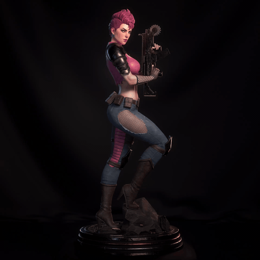 Zarana Sculpture (75mm to 500mm) - Unassembled/Unpainted/3D Print