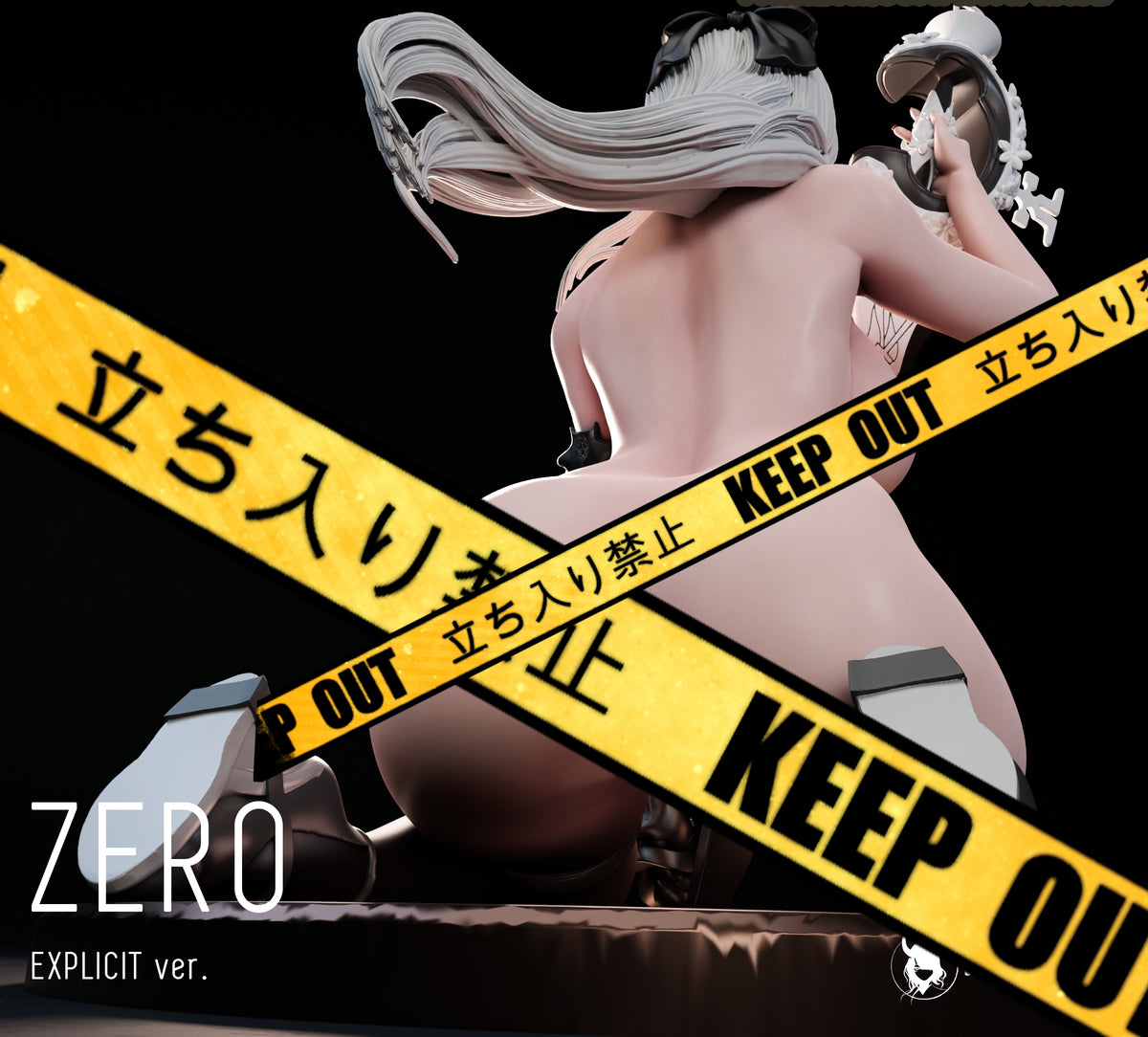 Zero SFW/NSFW Sculpture (75mm to 500mm) - Unassembled/Unpainted/3D Print