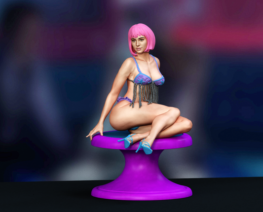 Natalie Portman – Closer SFW/NSFW Sculpture (75mm to 500mm) - Unassembled/Unpainted/3D Print