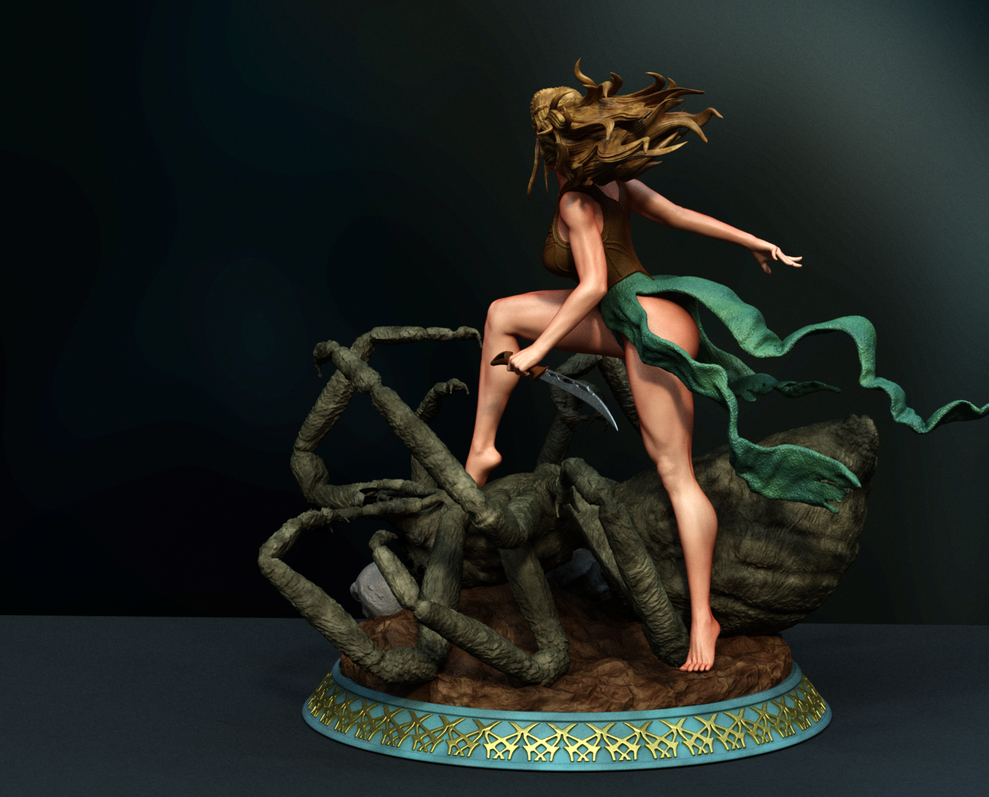 Tauriel The Elf SFW/NSFW Sculpture(75mm to 500mm) - Unassembled/Unpainted/3D Print