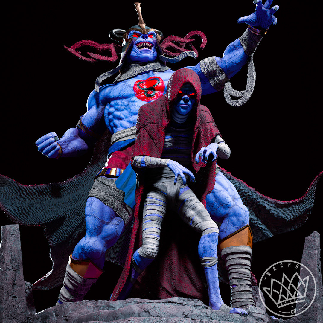 Mumm-Ra Sculpture (75mm to 500mm) - Unassembled/Unpainted/3D Print