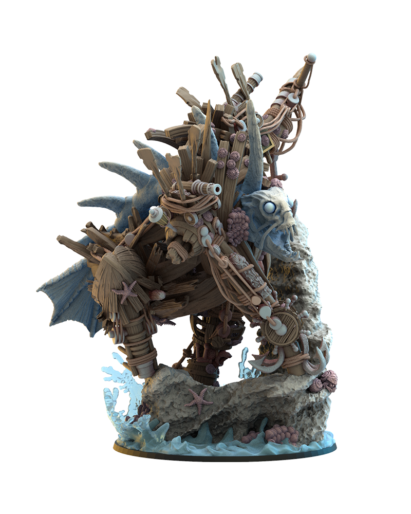 Abyssal Golem - TTRPG - Wargaming - Dungeons and Dragons