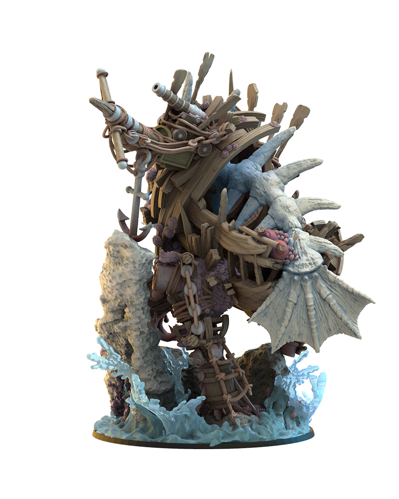 Abyssal Golem - TTRPG - Wargaming - Dungeons and Dragons
