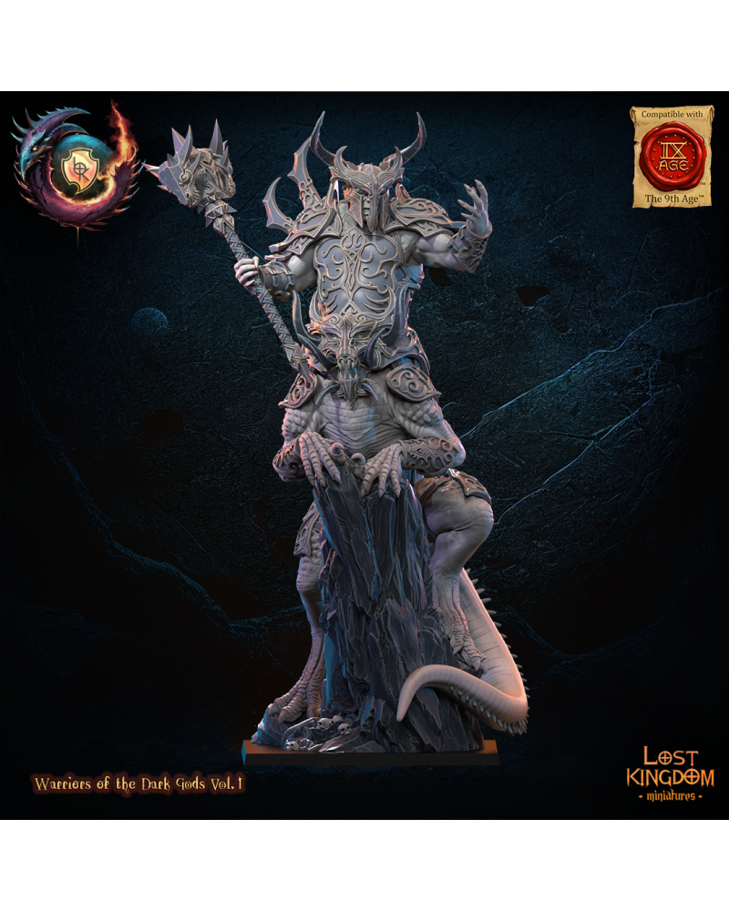 Ancient Feldrak - Warriors of the Dark Gods - TTRPG - Wargaming - Dungeons and Dragons