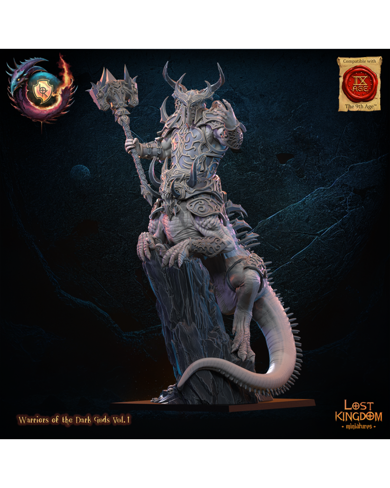 Ancient Feldrak - Warriors of the Dark Gods - TTRPG - Wargaming - Dungeons and Dragons