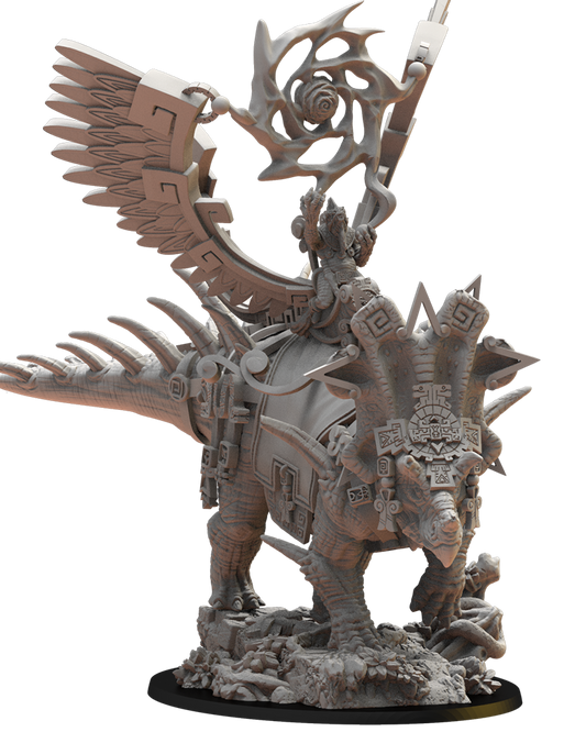 Ancient Kuakuauitl with Vortex - Lizard-Men - TTRPG - Wargaming - Dungeons and Dragons