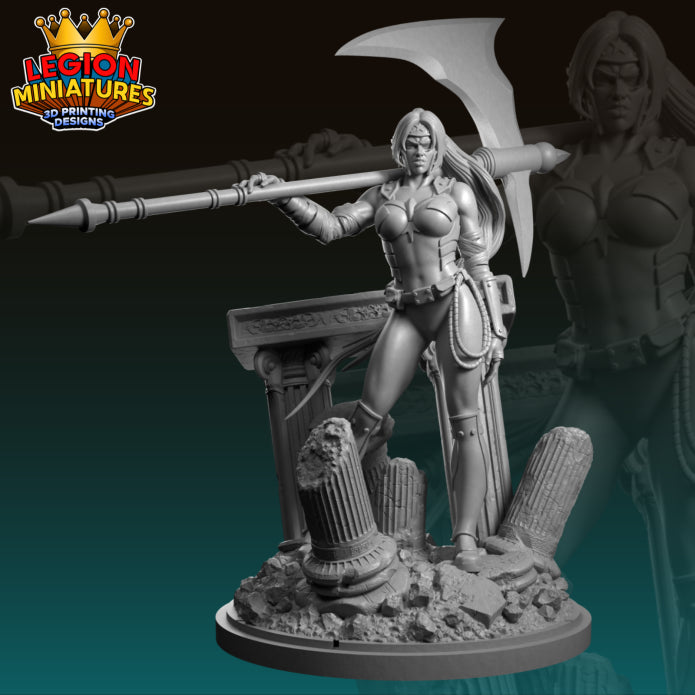 Artemis - Tabletop RPG Miniature - Roleplaying 3D Printed Fantasy Mini