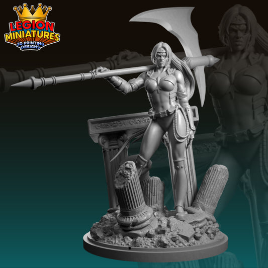 Artemis - Tabletop RPG Miniature - Roleplaying 3D Printed Fantasy Mini